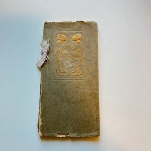 Antique 1910 Robert Louis Stevenson on Friendship Book